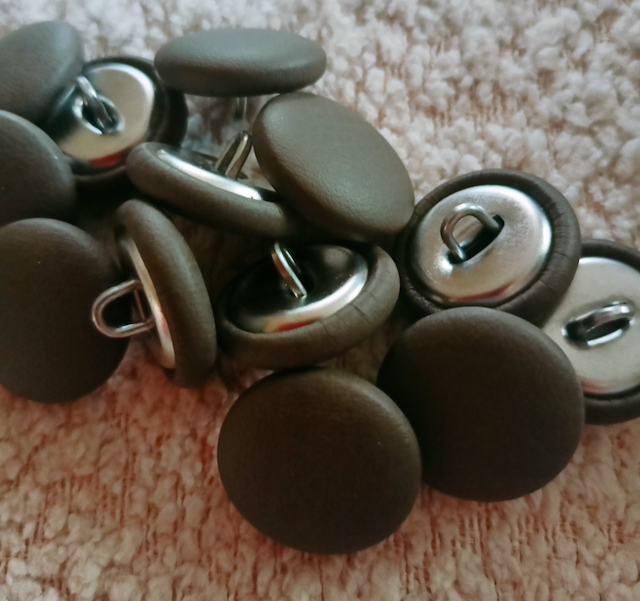 Taupe Dunkel echtes Leder - 2