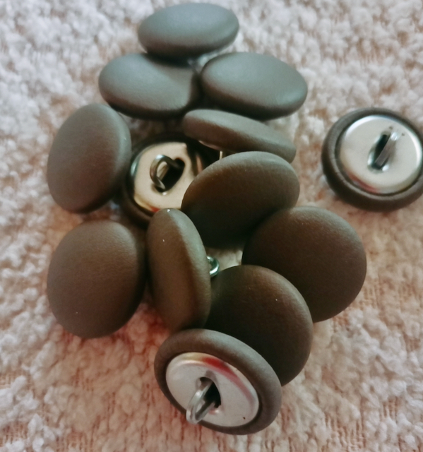 Taupe Dunkel echtes Leder - 3